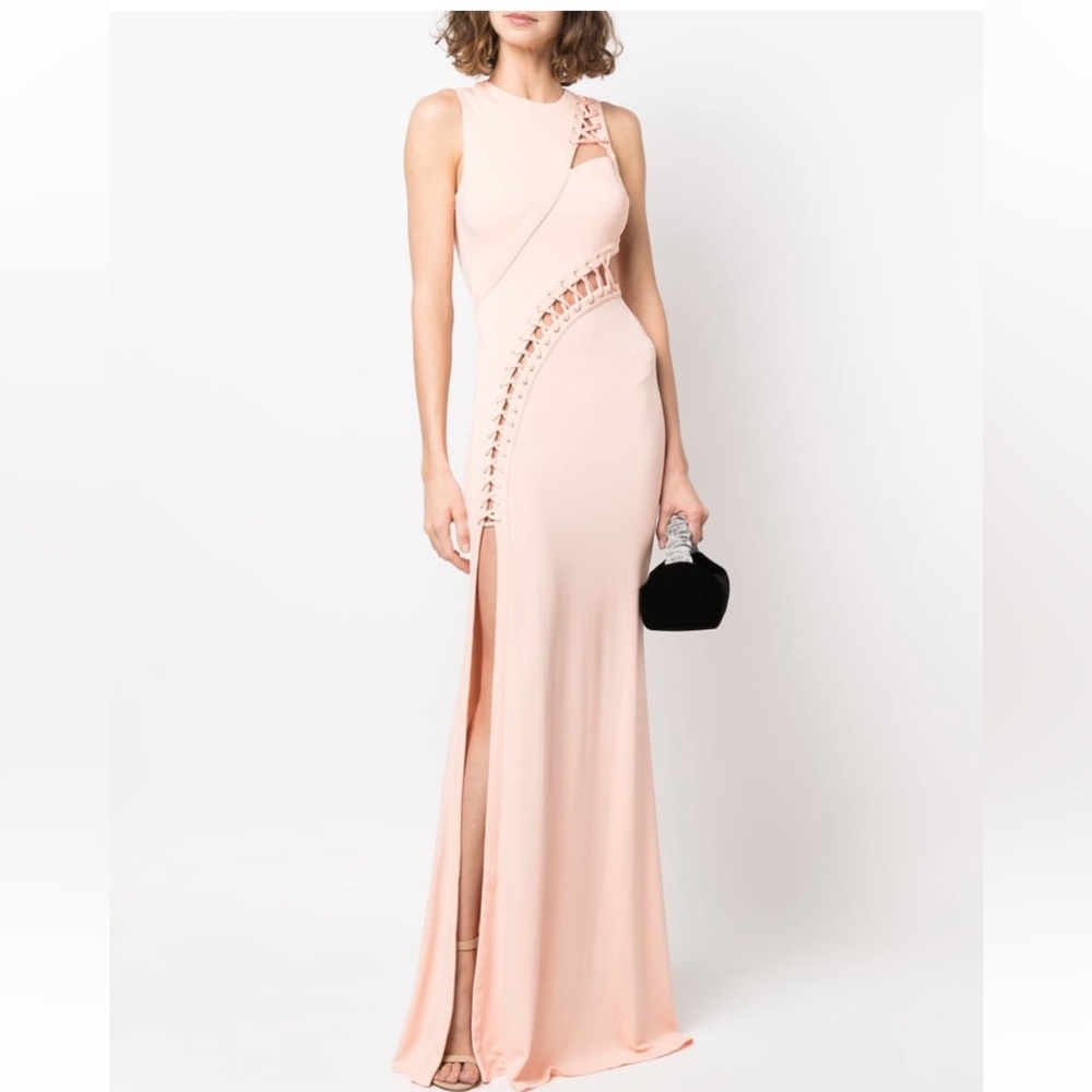 Elisabetta Franchi cut-out maxi dress
